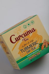 Turmeric tea (yellow tea)