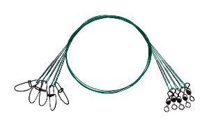 Crance Swivel With Insurance Snap And Wire Leader Fishing Tackle Wire Leader