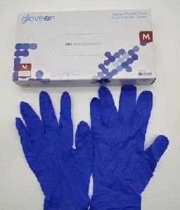 Disposable Gloves Manufacturers Powder Free Blue Machinery PVC Vinyl Food Single Use Nitrile