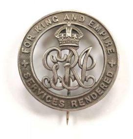 Ww1 Royal Engineers Silver War Badge