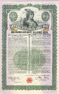 1924 German Bonds with 7% coupons