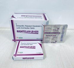 Amoxycillin And Clavulanic Acid With Lactobacillus Tablets