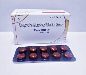Doxycycline and Lactic Acid Bacillus Tablet