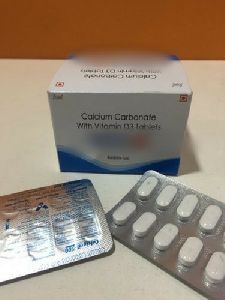 Calcium Carbonate with Vitamin D3 Tablets
