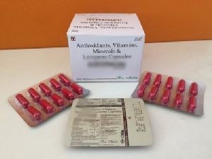 Lycopene With Multivitamin Capsules, Packaging Type : Box