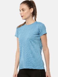Round Neck Sports T Shirts For Ladies