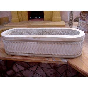 Carved Stone Trough