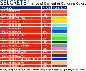 Concrete And Cement Colors
