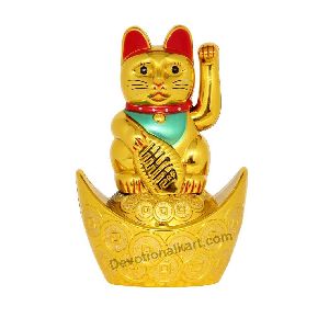 FENG SHUI WELCOME CAT &amp;amp;amp;amp;ndash; LUCKY JAPANESE CAT (4 INCHES)