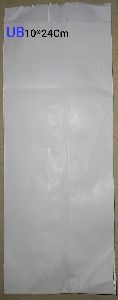 10x24 cm White paper bag