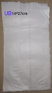 14x27cm White Paper Bag