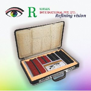 Red and Black Trial Lens Set (Plastic)