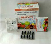 Multivitamin & Minerals with Antioxidant Soft Gelatin Capsules