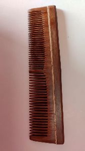 8 Inch Sheesham Wood Handmade Ruby Comb