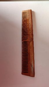 Handmade Neem Singlewood Barber Hair Comb