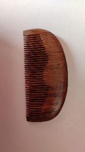 5 Inch Handmade Neem Wood Chand Comb