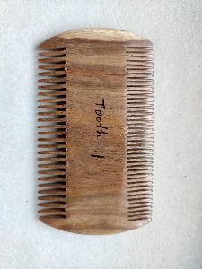 Tooth (1) Wooden Jessore Tooth Comb