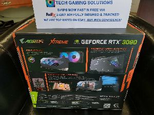 GIGABYTE AORUS GeForce RTX 3090 XTREME WATERFORCE AIO Graphics Card NEW SEALED!