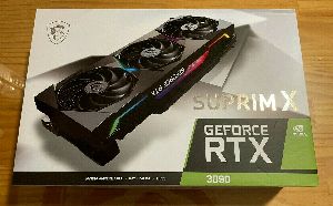 MSI GeForce RTX 3090 RTX 3090 SUPRIM X 24G GDDR6X Video Card