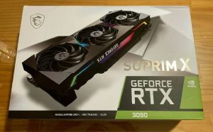 MSI GeForce RTX 3090 RTX 3090 SUPRIM X 24G GDDR6X Video Card