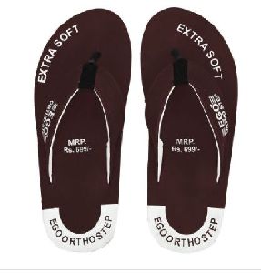 Brown Extra Soft Ortho Ladies Slippers