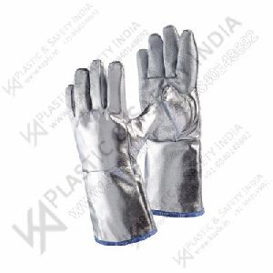Full Aluminium Fabric Gloves