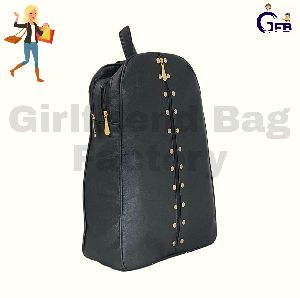Ladies Stylish black backpack