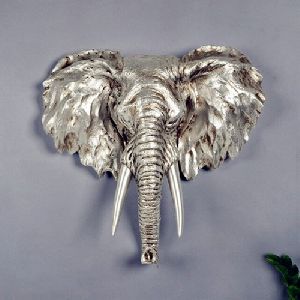 3D Elephant Wall Sculpture
