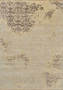 Hand Knotted Wool Viscose Carpet