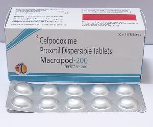 CEFPODOXIME PROXETIL 200MG (DISPERSIBLE TAB)