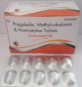 Pregabalin 75 MG +Nortriptyline 10MG + Methylcobalamin 1500mcg