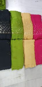 Rayon 3 mm sequence fabric
