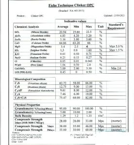Cement Clinker Cement Clinker