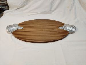 Oval Serving Handle Tray