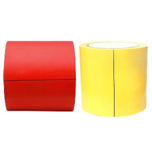 COMBO OF BIG SIZE VINYL RED AND YELLOW VASTU TAPES