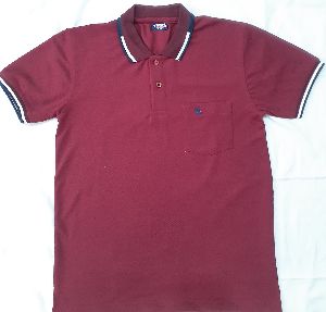 POCKET POLO MEROON