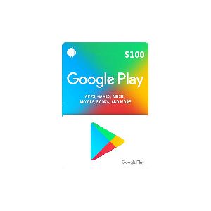 $100 Gmail Loaded Gift Cards US Recharge Account Google Play