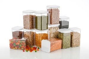 Plastic Cereal Container Set