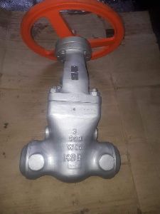 KSB gate valve butt weld