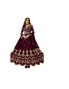 13209 Designer Anarkali Gown