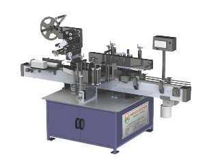 Front Back and Top Side Sticker Labeling Machine