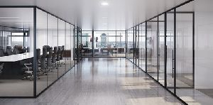 office glass partition