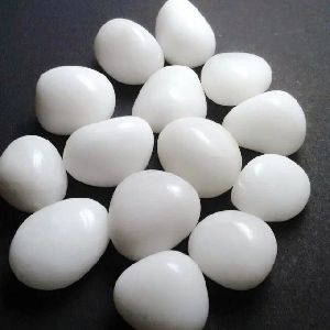 White Polished Pebbles Tumbled