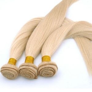 Blonde Remy Weft Hair Extensions