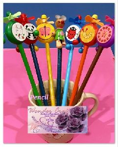 Colourful Cartoon Pencils
