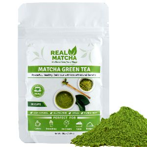 Real Matcha Japanese Matcha Green Tea Powder for Weight Loss, 30gm (30 Cups)