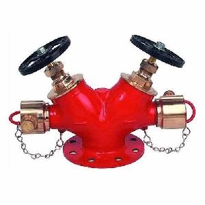 double controlled hydrant valve