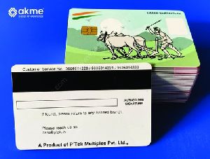 Contact Chip Card And Magnetic Stripe