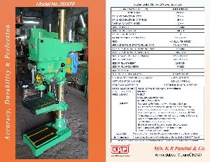 Bench Type Pillar Drilling Machine 25mm (KR PANCHAL)