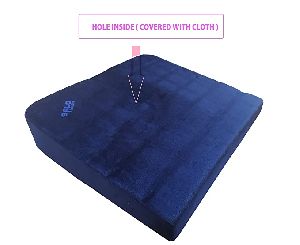 Donut Covered Hole Orthopedic High Density Seat Cushion Relieves Piles and Fistula